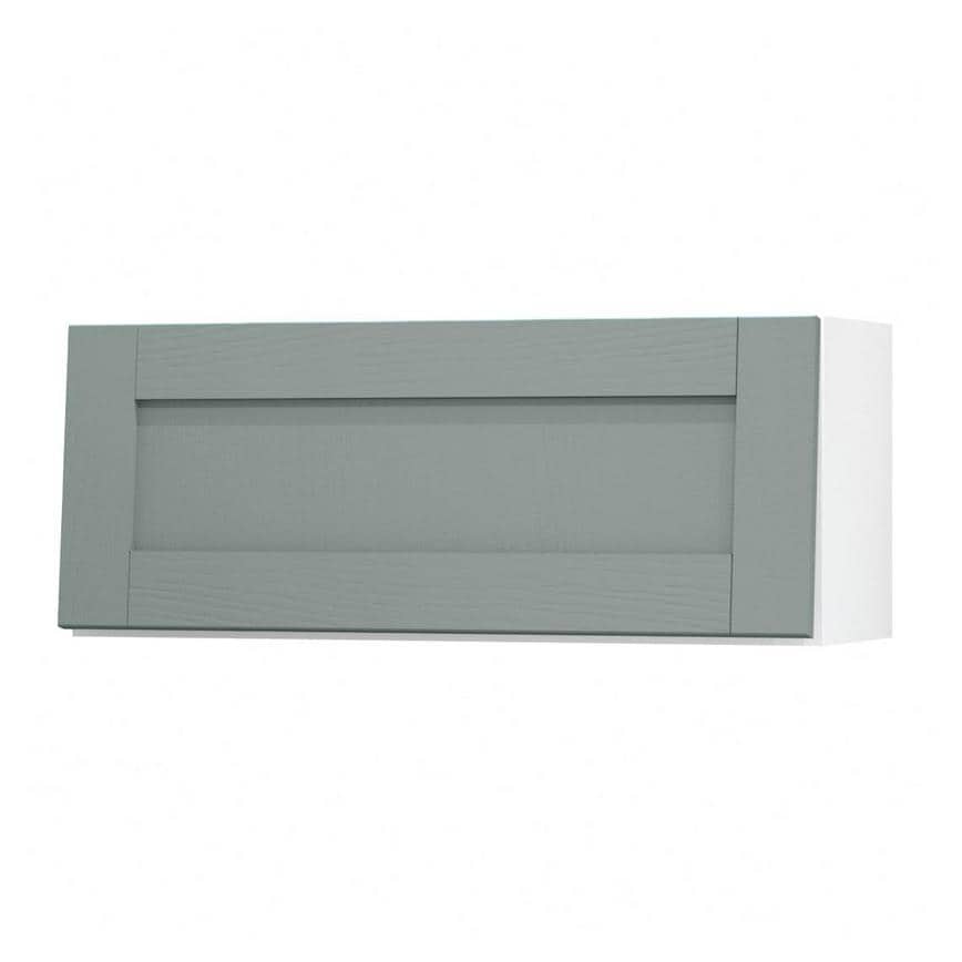 Halesworth Seafoam 900mm x 360mm Bridging Unit Door Shown Open at an Angle