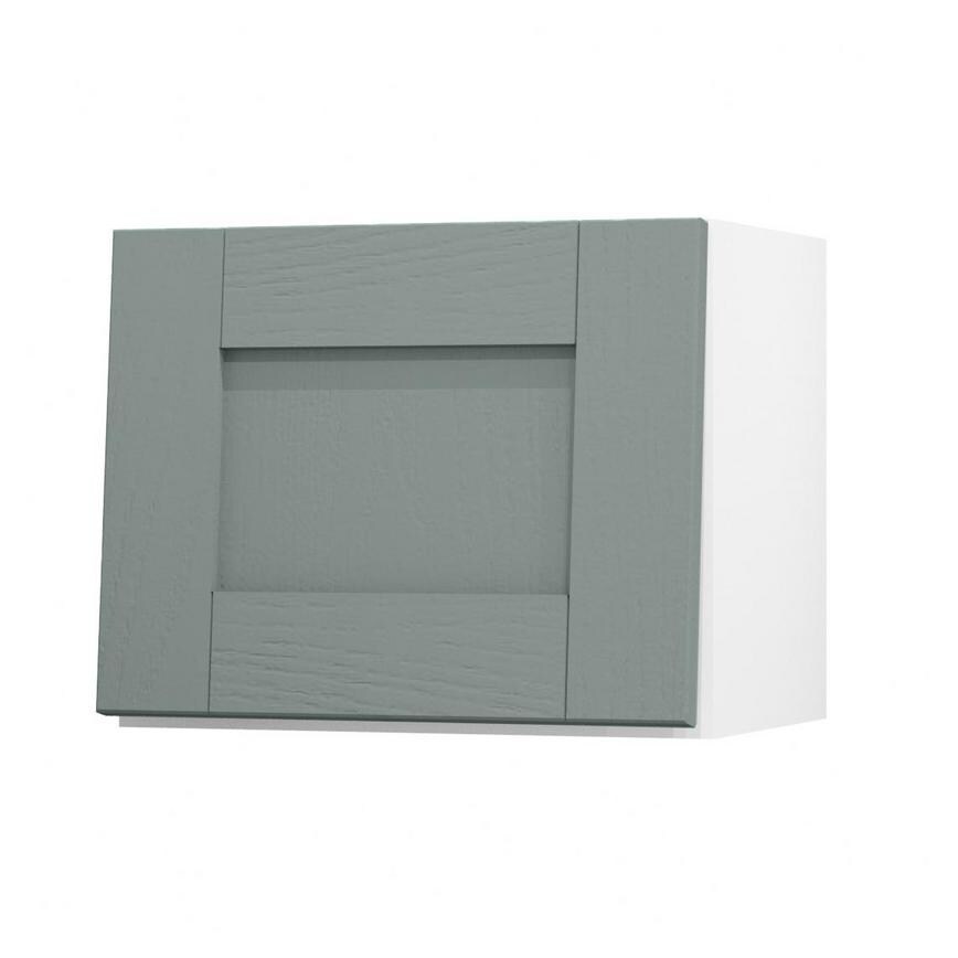 Halesworth Seafoam 450mm x 360mm Bridging Unit Door Shown Open at an Angle