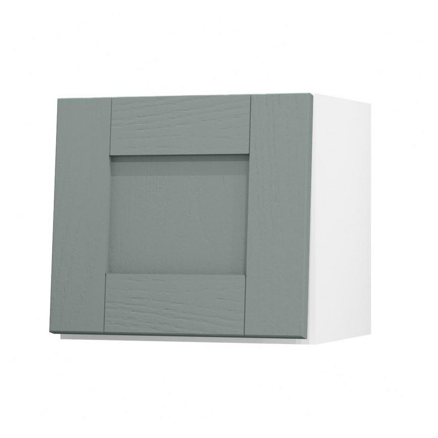 Halesworth Seafoam 400mm x 360mm Bridging Unit Door Shown Open at an Angle