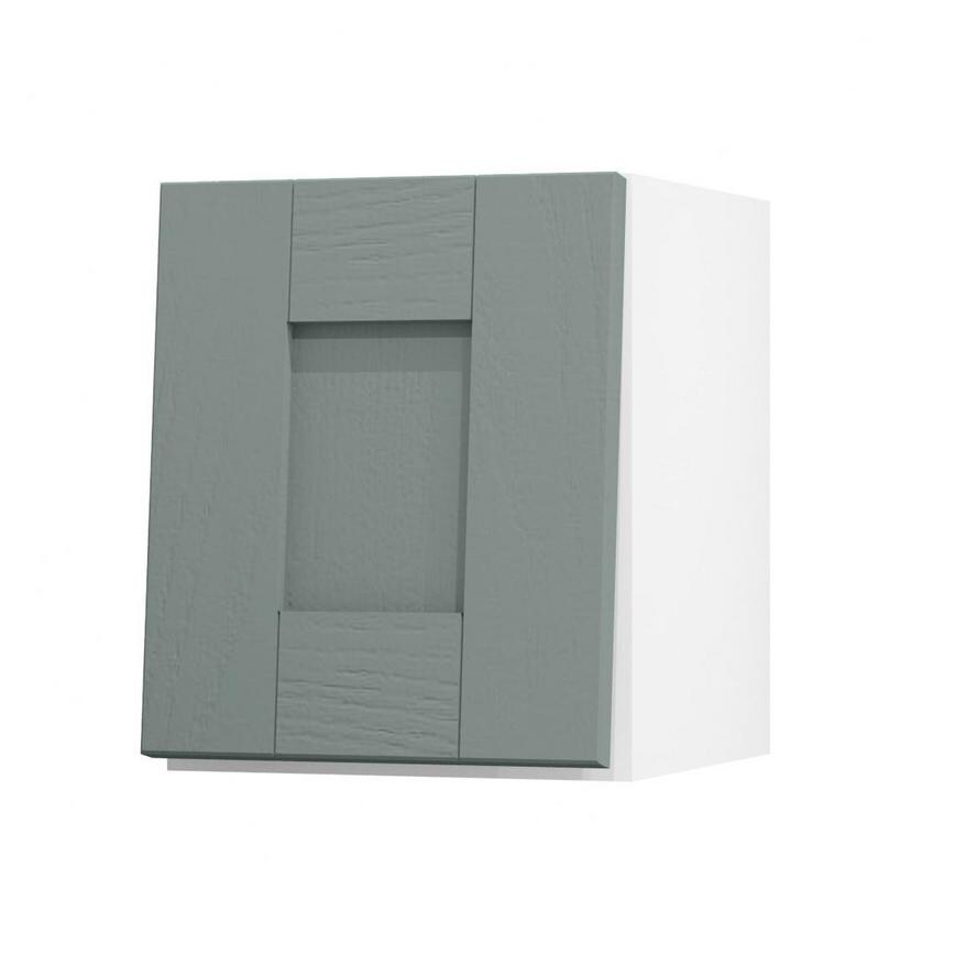 Halesworth Seafoam 300mm x 360mm Bridging Unit Door Shown Open at an Angle