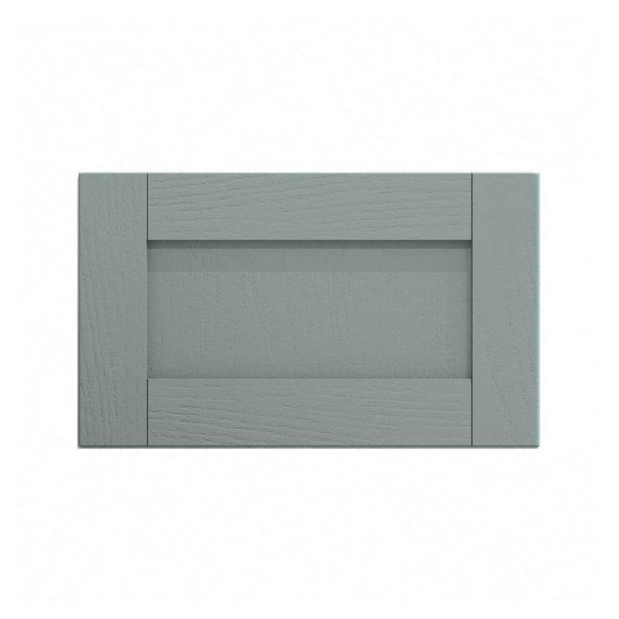 Halesworth Seafoam 600mm x 360mm Half Height Door Shown Closed from the Front as Part of a Drawer Unit