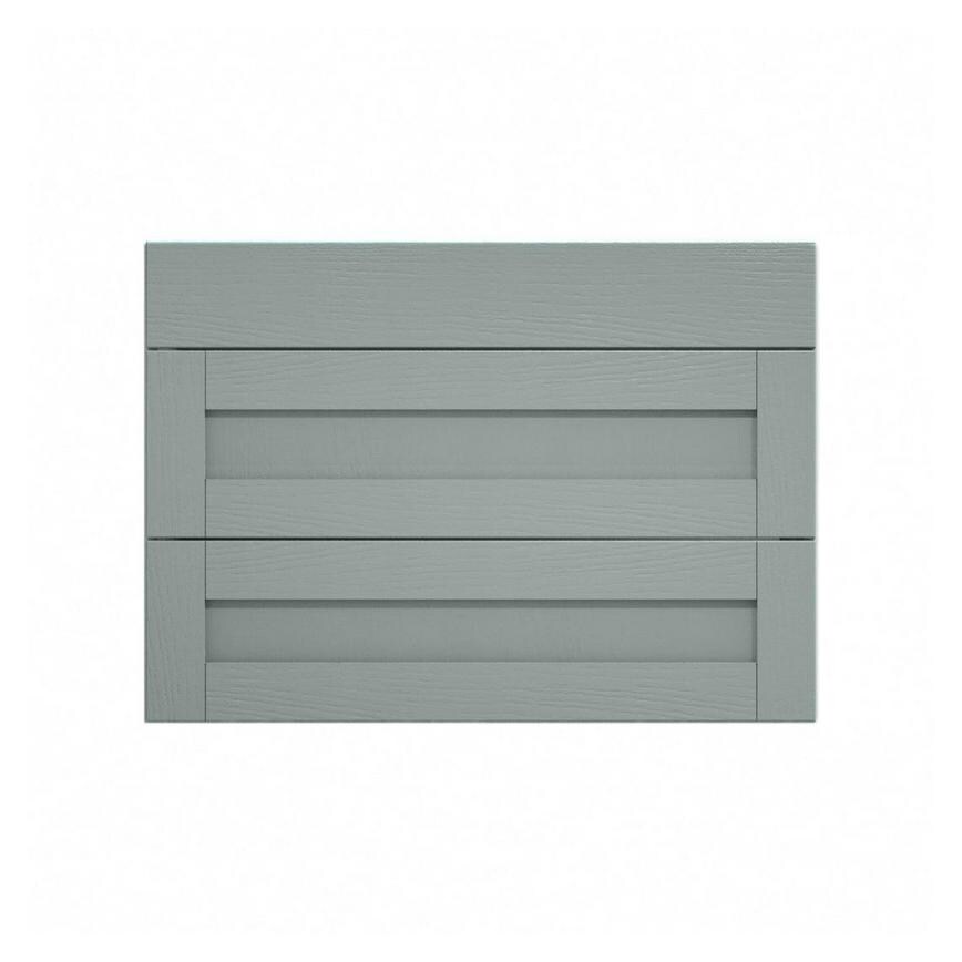 Halesworth Seafoam 1000mm x 160mm Drawer Shown Closed from the Front as Part of a Drawer Unit