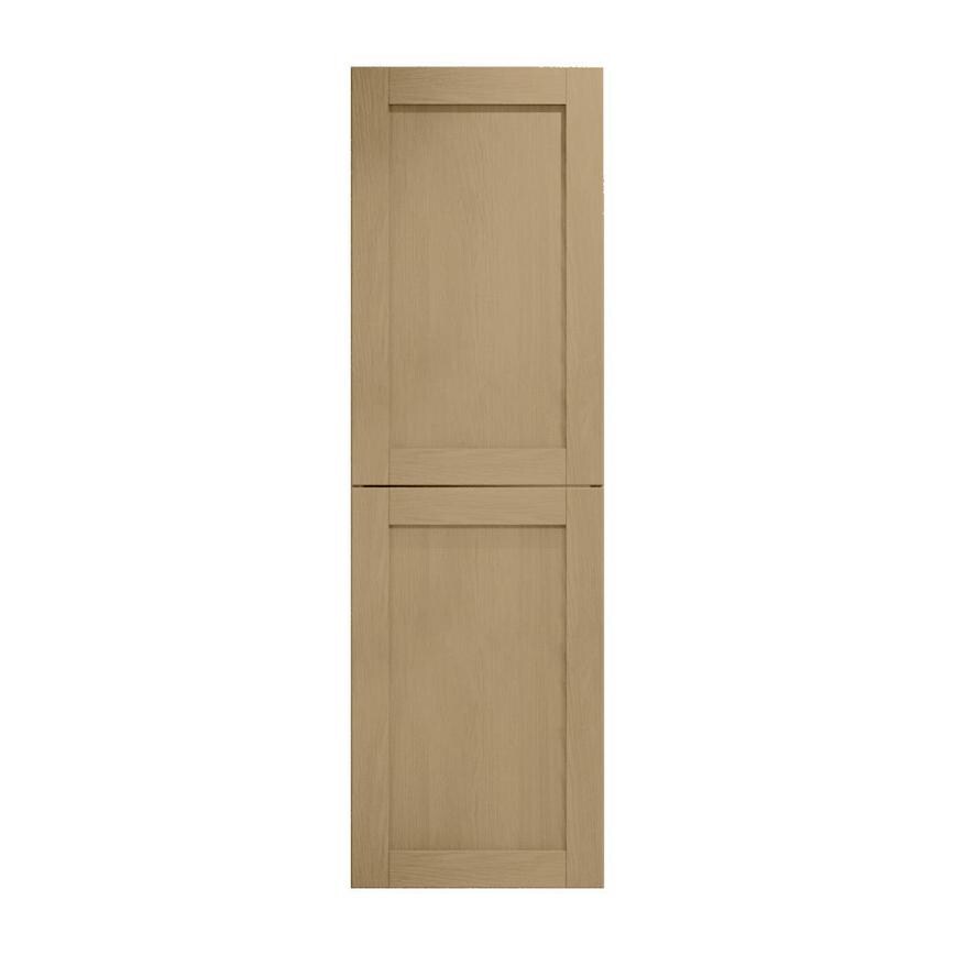 Halesworth Oak 600mm x 991mm Appliance Door Shown Closed from the Front as Part of an Appliance Unit