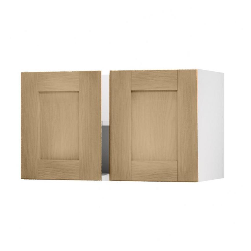 Halesworth Oak 800mm x 481mm Pair of Doors Shown Open at an Angle