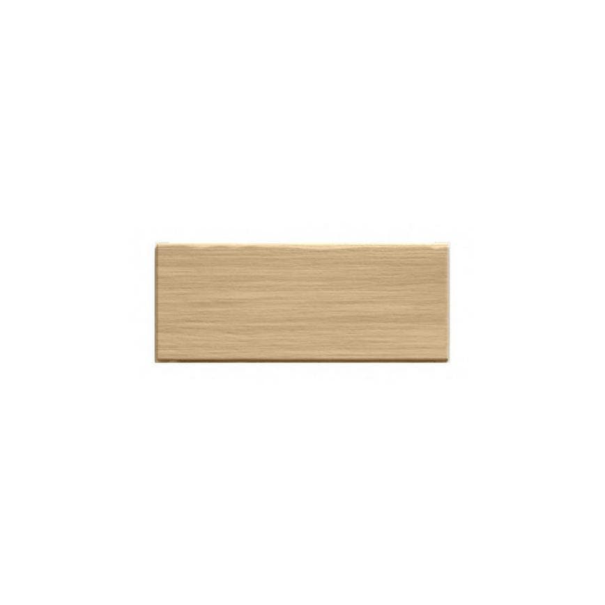 Halesworth Oak 400mm x 160mm Drawer Front Shown from the Front as a Single Drawer
