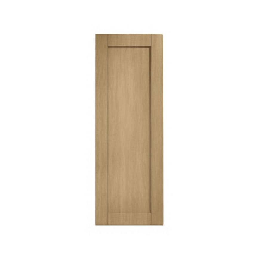 Halesworth Oak 500mm x 1400mm Tall Larder Door Shown from the Front as a Single Door