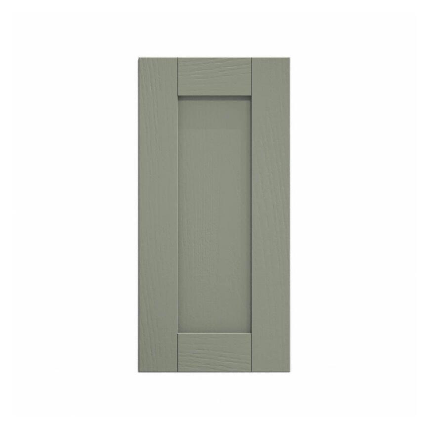 Halesworth Reed Green 350mm x 720mm Full Height Door Shown Closed from the Front