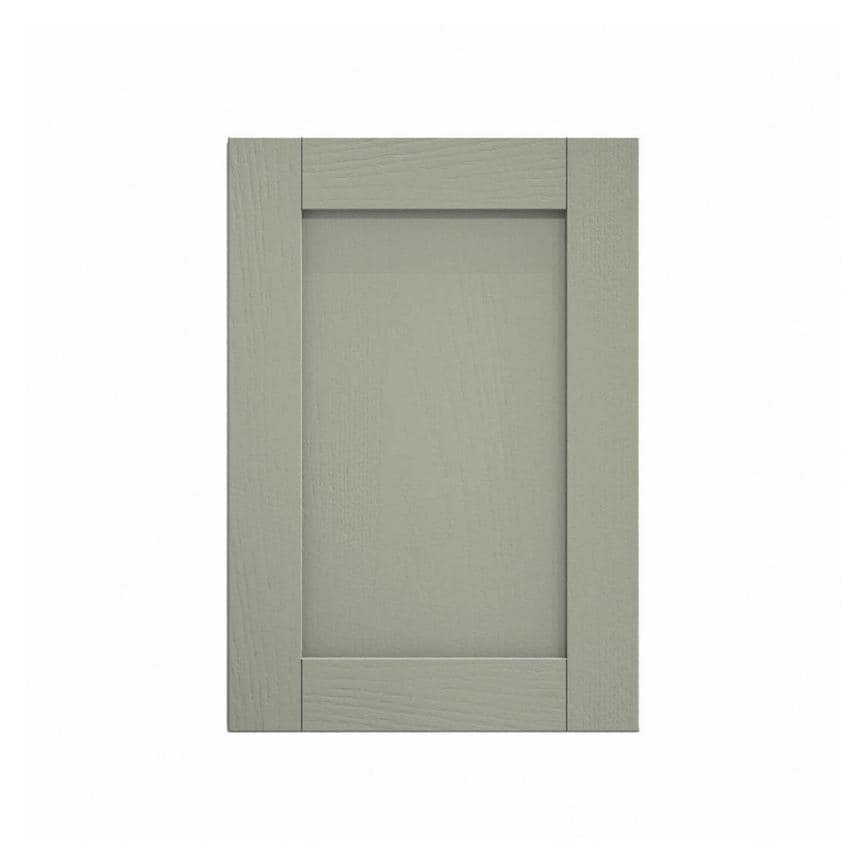 Halesworth Reed Green 500mm x 720mm Full Height Door Shown Closed from the Front