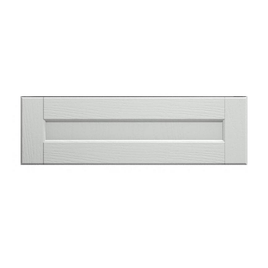 Bridgemere Dove Grey 900 Pan Drawer Door Cut Out