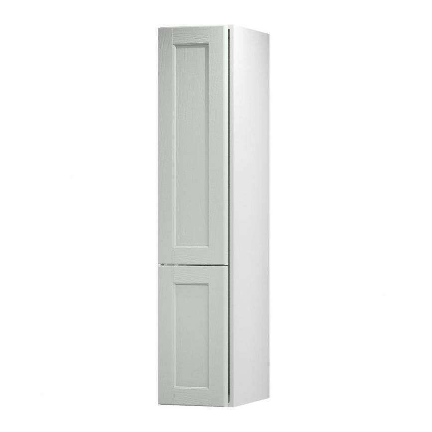 Bridgemere Dove Grey 400 Larder Door Open