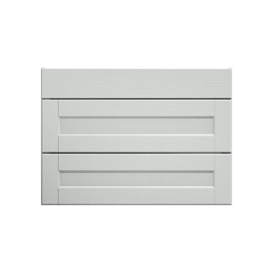 Bridgemere Dove Grey 1000 Fridge Freezer Wall Door