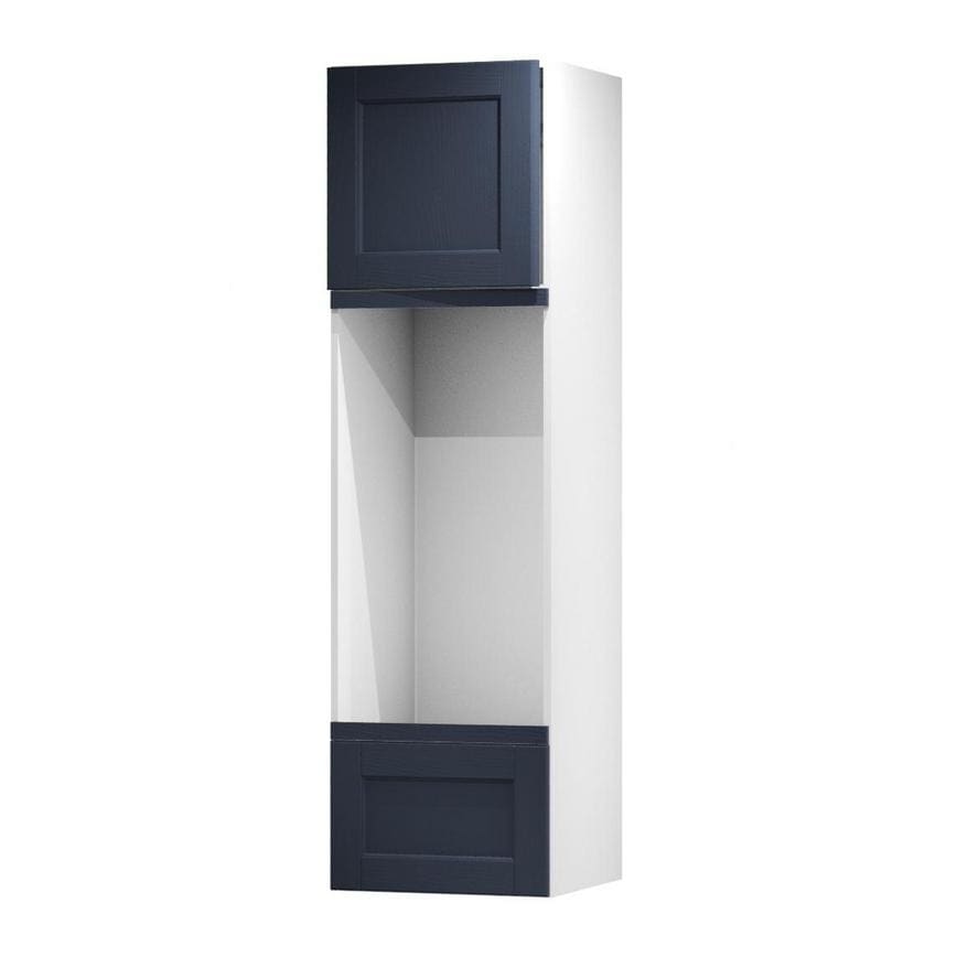 Bridgemere Navy 600 Tall Appliance Tower Door Open 570mm