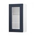 Bridgemere Navy 500 Tall Glass Door Open