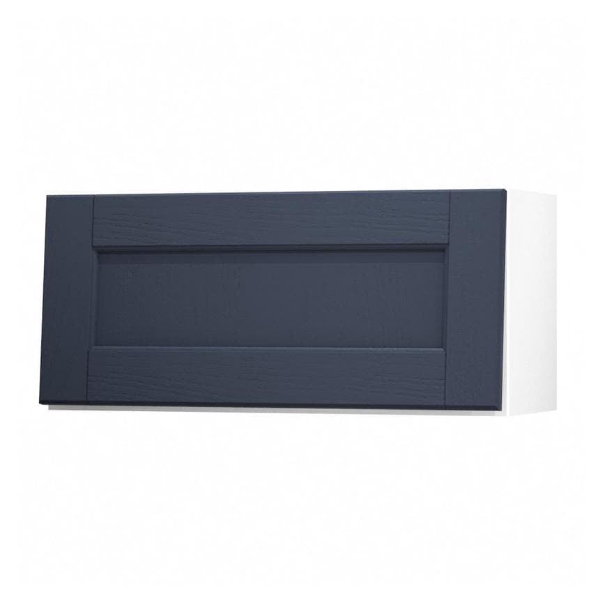 Bridgemere Navy 800 Half Height / Pan Drawer Door Open