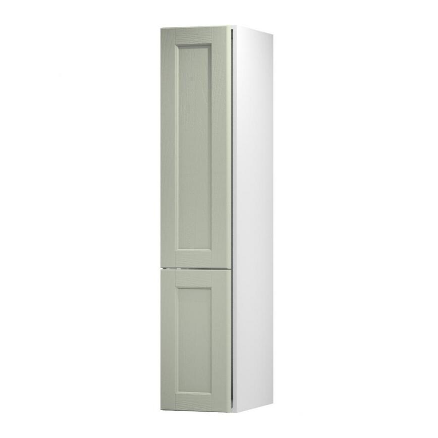 Bridgemere Sage Green 400 Larder Door Open