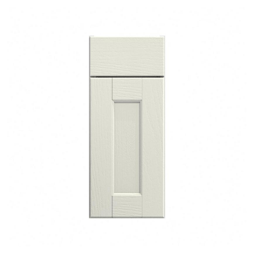 Bridgemere Linen 300mm x 557mm Door Front Shown Closed from the Front as Part of a Door and Drawer Unit