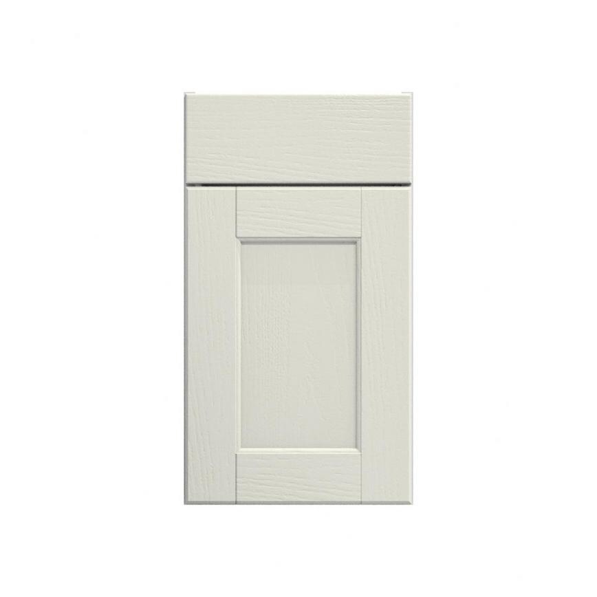 Bridgemere Linen 400mm x 557mm Door Front Shown Closed from the Front as Part of a Door and Drawer Unit