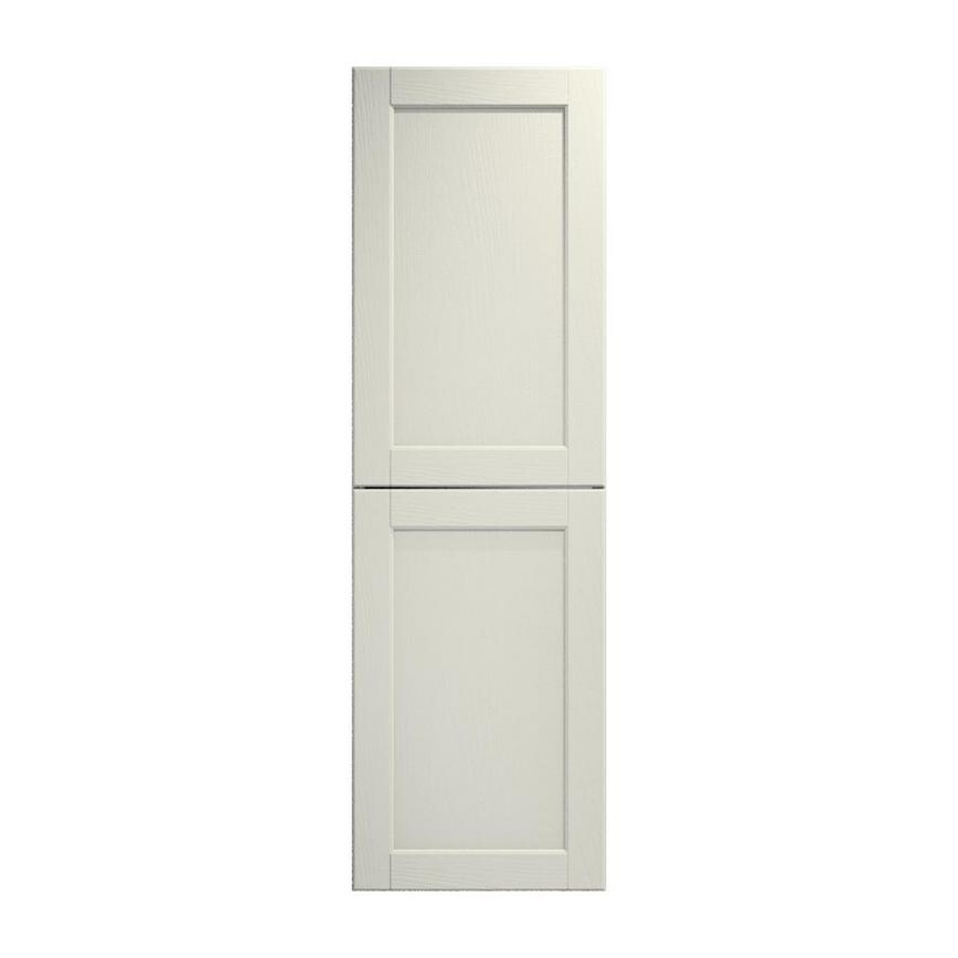 Bridgemere Linen 600mm x 945mm Appliance Door Shown Closed from the Front as Part of an Appliance Tower Unit