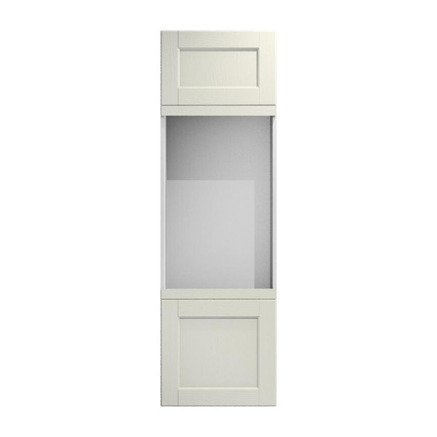 Bridgemere Linen 600mm x 600mm Appliance Door Shown Closed from the Front as Part of an Appliance Unit