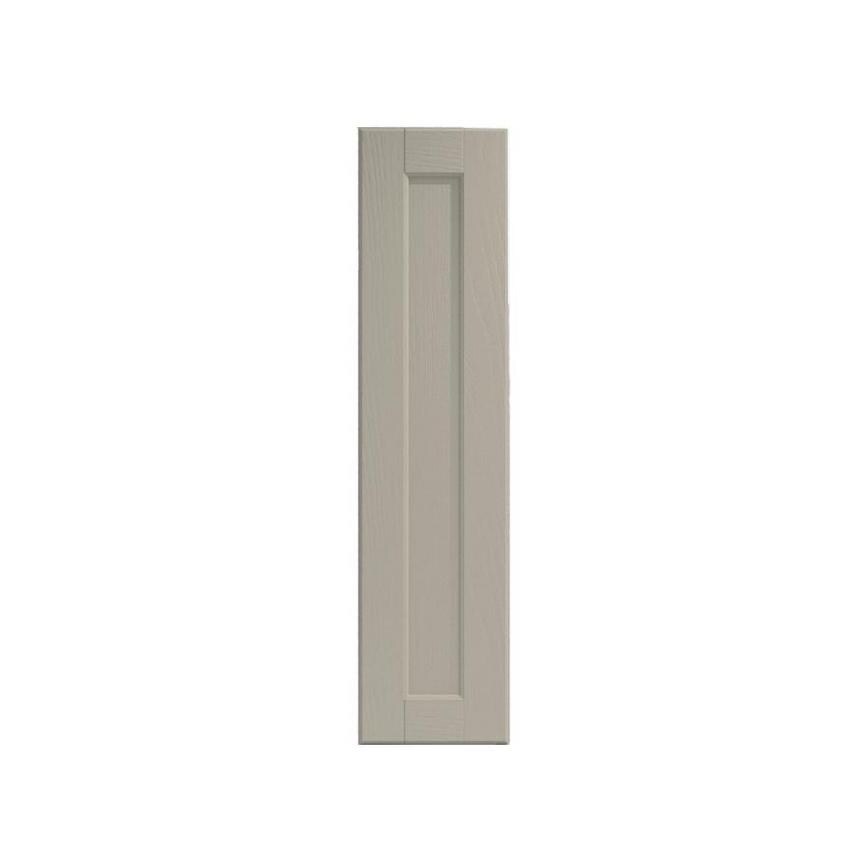 Bridgemere Pebble 300mm x 1200mm Larder Door Shown Closed from the Front as Part of a Full Height Larder Unit