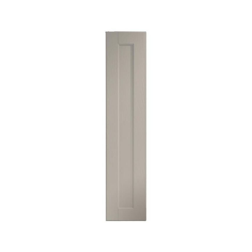 Bridgemere Pebble 300mm x 1400mm Tall Larder Door Shown Closed from the Front as Part of a Full Larder Unit