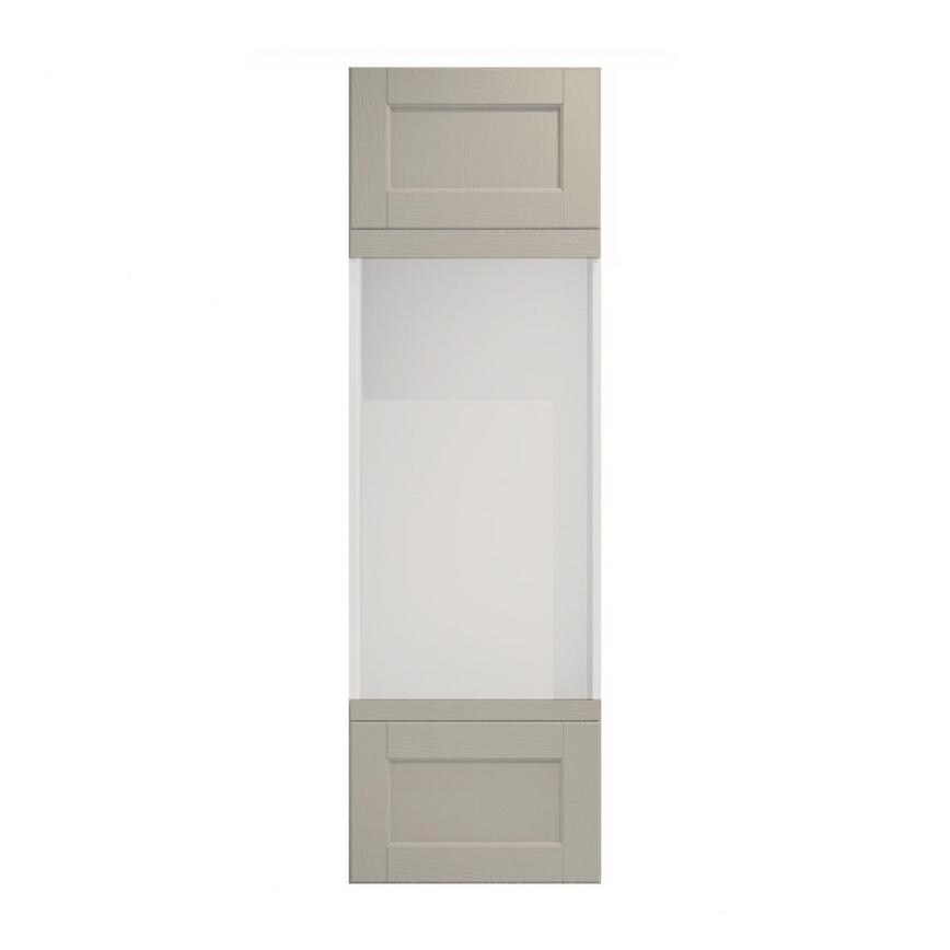 Bridgemere Pebble 600mm x 437mm Appliance Door Shown Closed from the Front as part of a Appliance Tower Unit