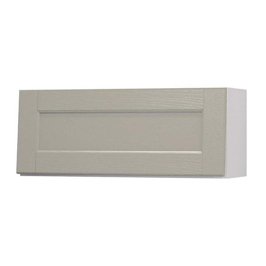 Bridgemere Pebble 600mm x 310mm Tall Curved Door Shown Closed from the Front as a Single Door