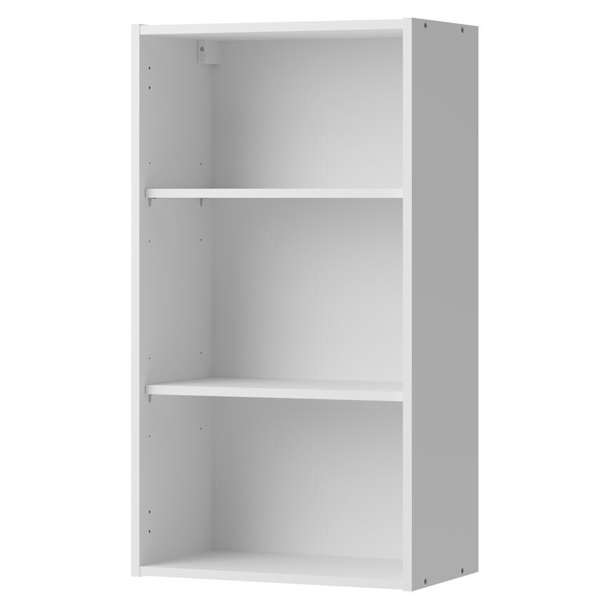 White 900mm x 500mm x 290mm Flat Pack Wall Cabinet