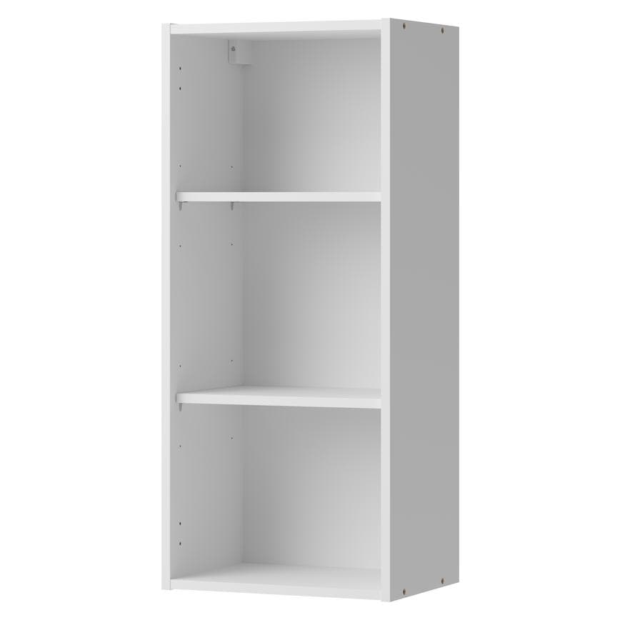 White 900mm x 400mm x 290mm Flat Pack Wall Cabinet