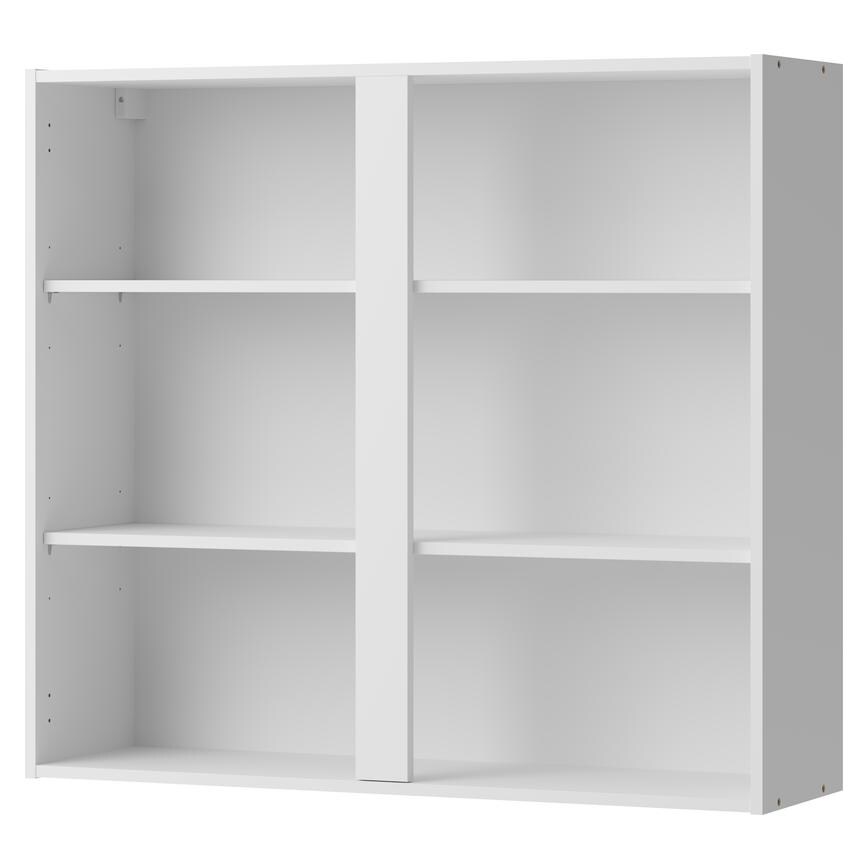 White 900mm x 1000mm x 290mm Flat Pack Wall Cabinet