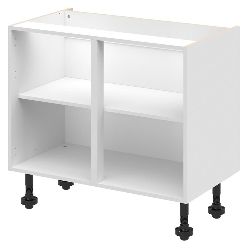 White 1000mm Hi-Line Base Cabinet