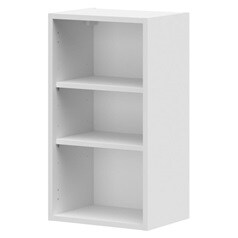 White 400mm Full Height Wall Cabinet