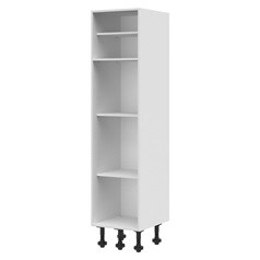 White 500mm Larder Tower Cabinet