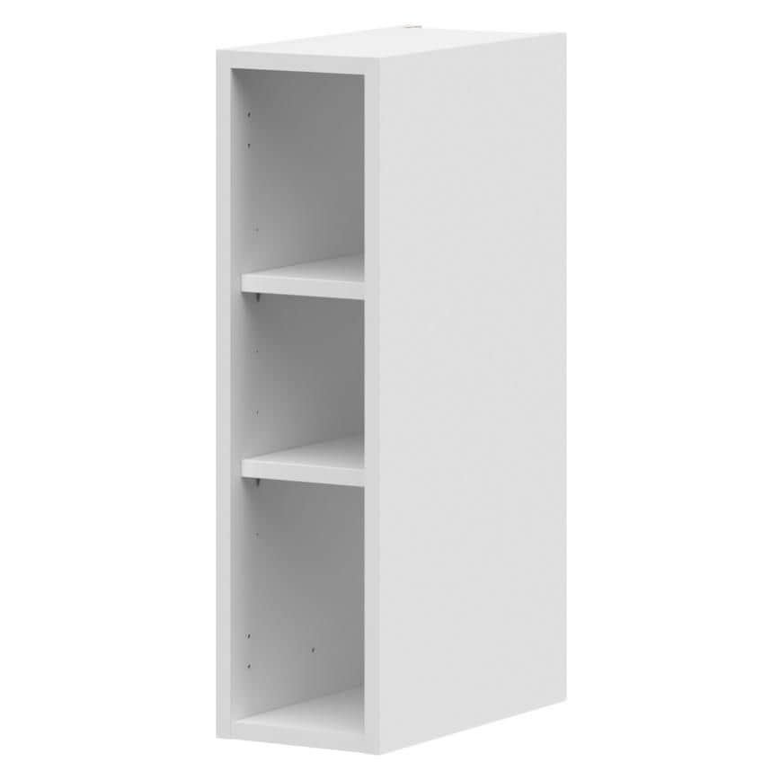 White 200 x 390mm Full Height Wall Cabinet