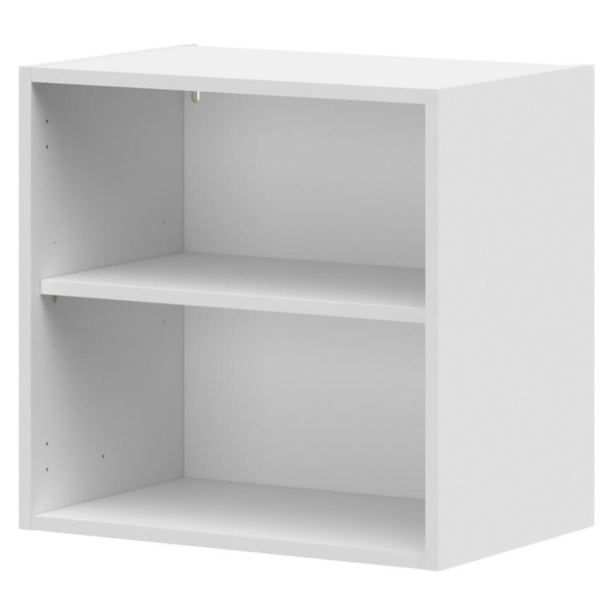 White 600 x 390mm Tall Hob Wall Cabinet