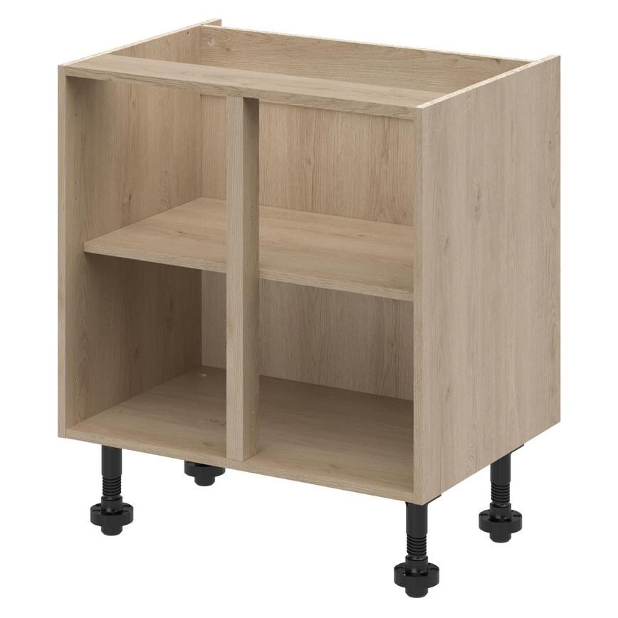 Natural Oak 800mm Hi-Line Base Cabinet