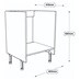 600 Standard Built Under Oven Housing Cabinet Line Drawing