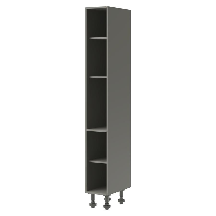 Croft Grey Handleless 300 Tall Larder Tower Cabinet 