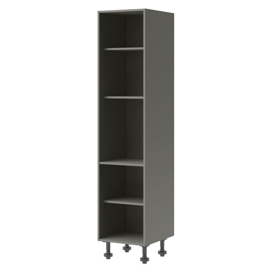 Croft Grey-Croft Grey 500 Tall Larder Tower Cabinet 