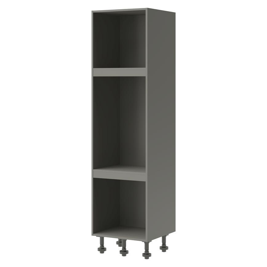 Croft Grey-Croft Grey 600 Tall Appliance Tower Cabinet 