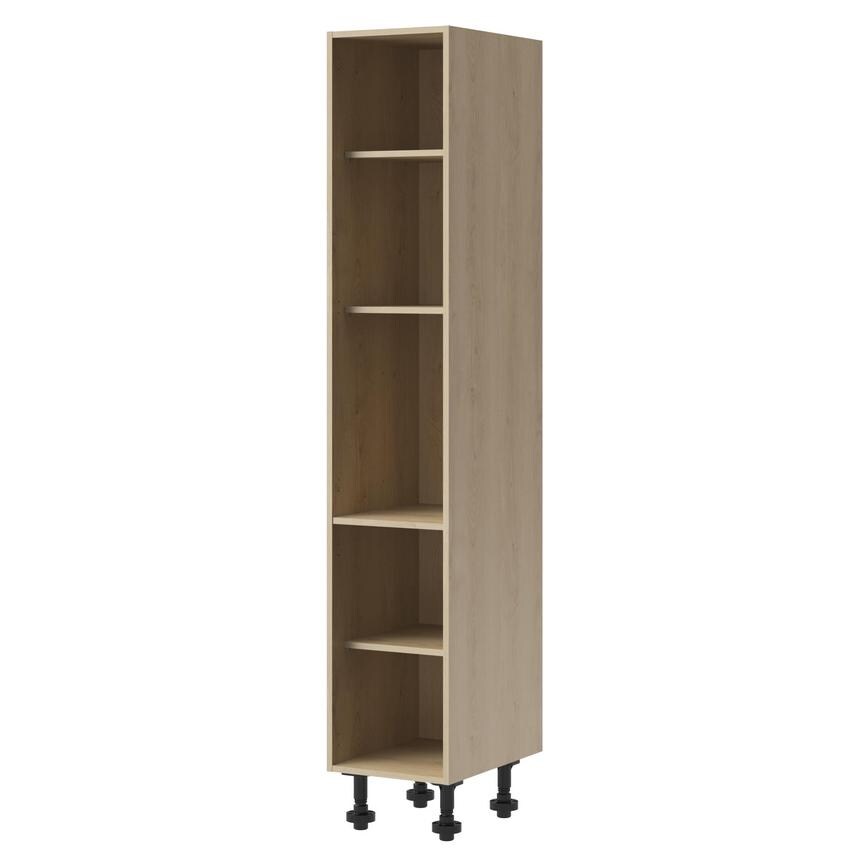Narural Oak 400 Tall Larder Tower Cabinet 