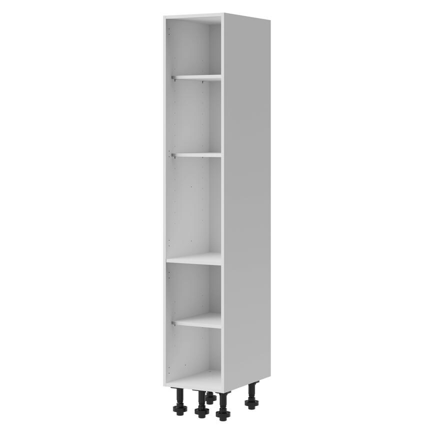 White 400 Tall Larder Tower Cabinet 