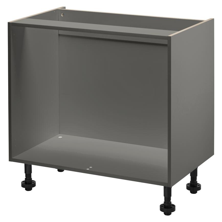 Croft Grey 720mm x 900mm x 575mm Ready Assembled Drawer Base Cabinet