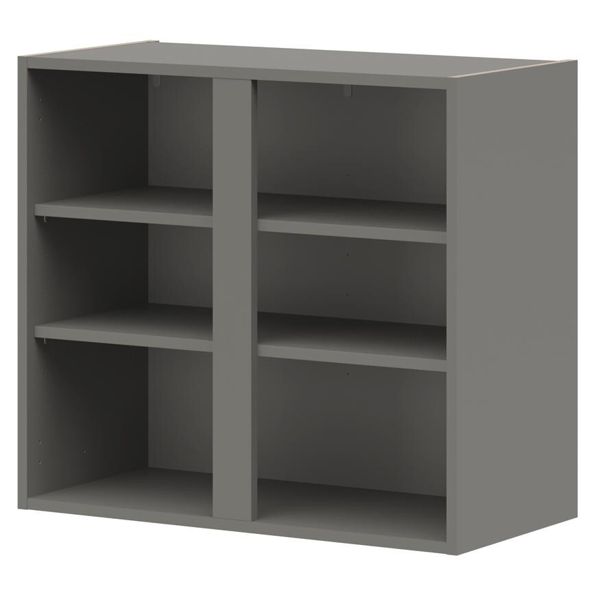 Croft Grey 720mm x 800mm x 390mm Ready Assembled Wall Cabinet
