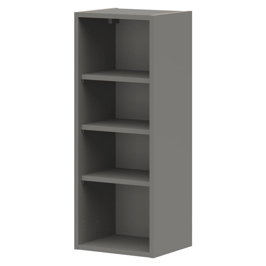 Croft Grey 900mm x 350mm x 290mm Ready Assembled Wall Cabinet