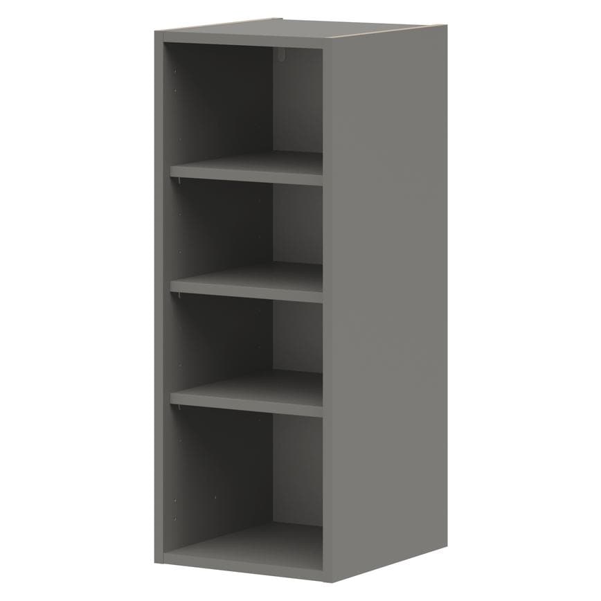 Croft Grey 900mm x 350mm x 390mm Ready Assembled Wall Cabinet