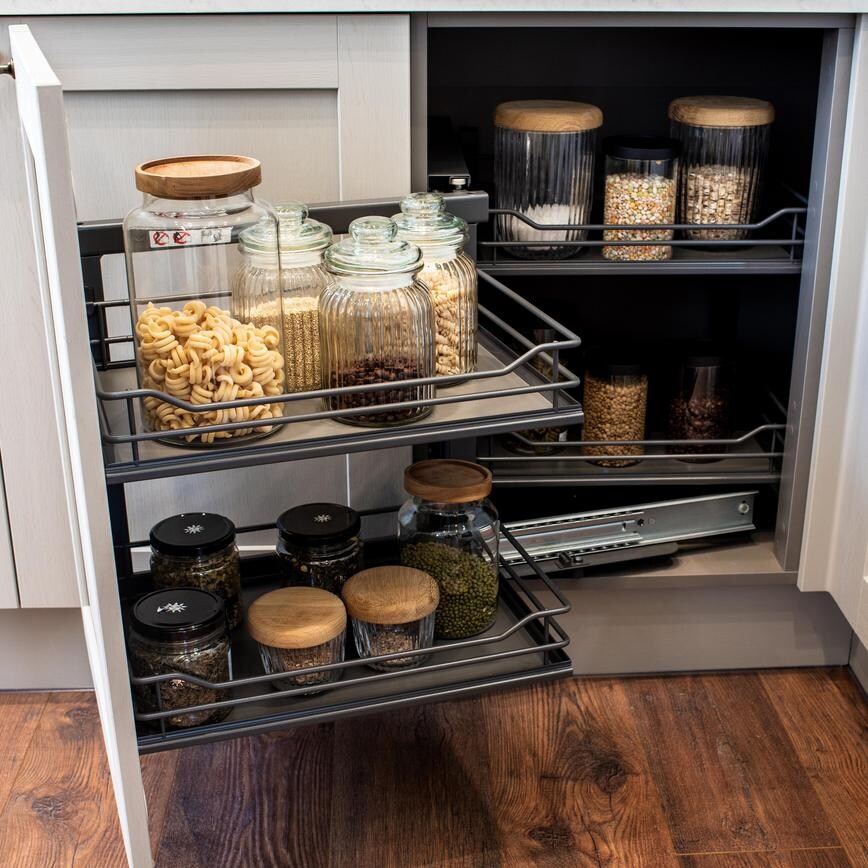 Corner Storage Base