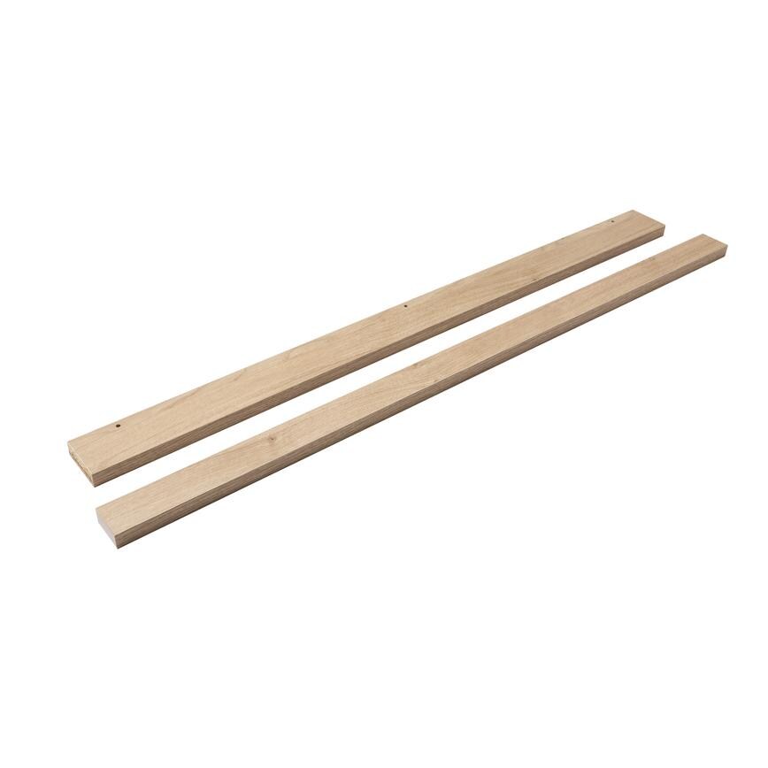 Natural Oak Corner Tall Wall Filler Rail Pack