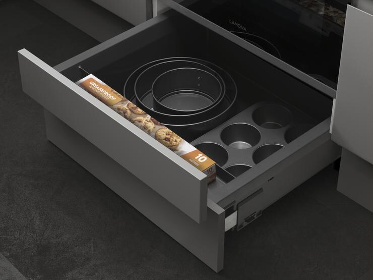 Built-Under Oven Housing Unit Plinth Drawer