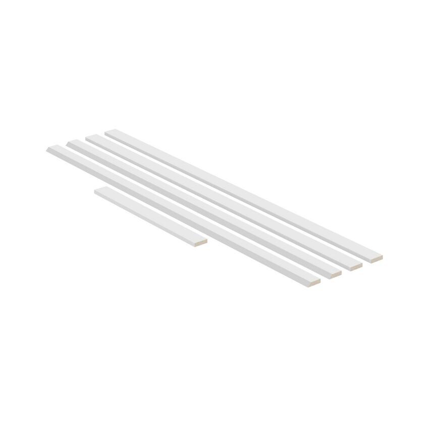 White Tall Corner Walk In Larder Pack